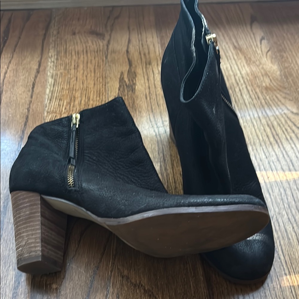 Cole Haan Grand Os Black Ankle Boots